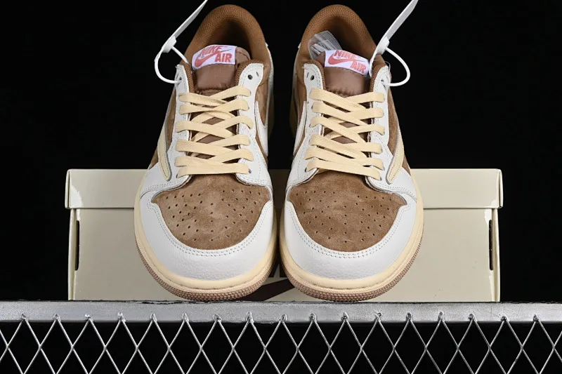 All categories Air Jordan Jordan series basketball shoes Air Jordan 1 Low Travis Scott x Air Jordan 1 Low OG AJ1 Joe 1 undercut low DM7866-106